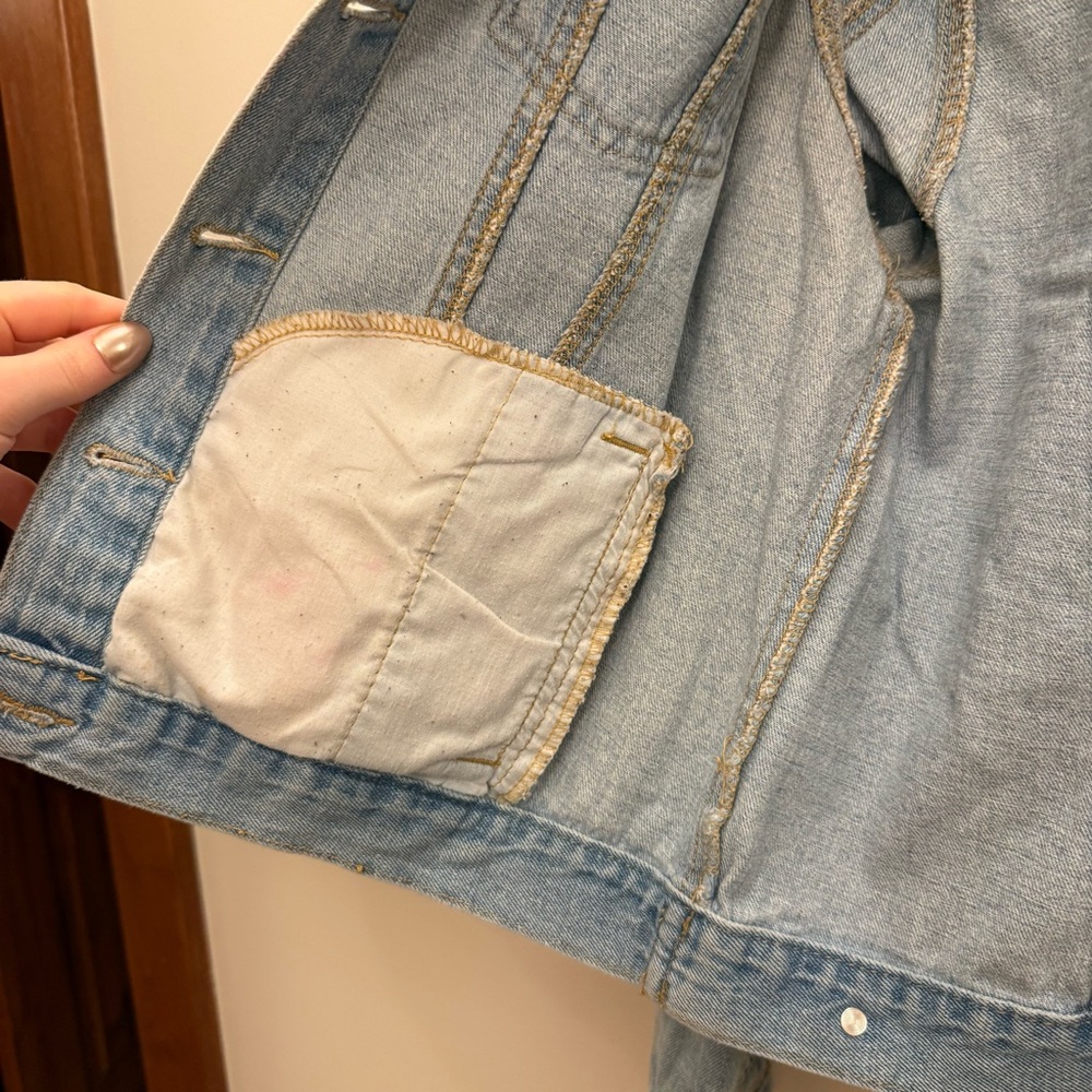 Forever 21 Essential Denim Jacket in Light Blue - Picture 5 of 5